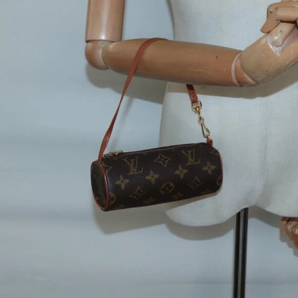 LOUIS VUITTON Monogram Papillon Pouch LV Auth BA4922 - Picture 1 of 16